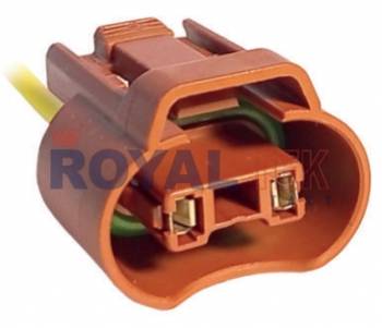 FICHA DE CONEXION ROYALTEK FICHA DE CONEXION ROYALTEK 2 (DOS) VIAS FAROS AUXILIARES TOYOTA HONDA - VENTA EN PAQUETES DE 5 UNIDADES ---